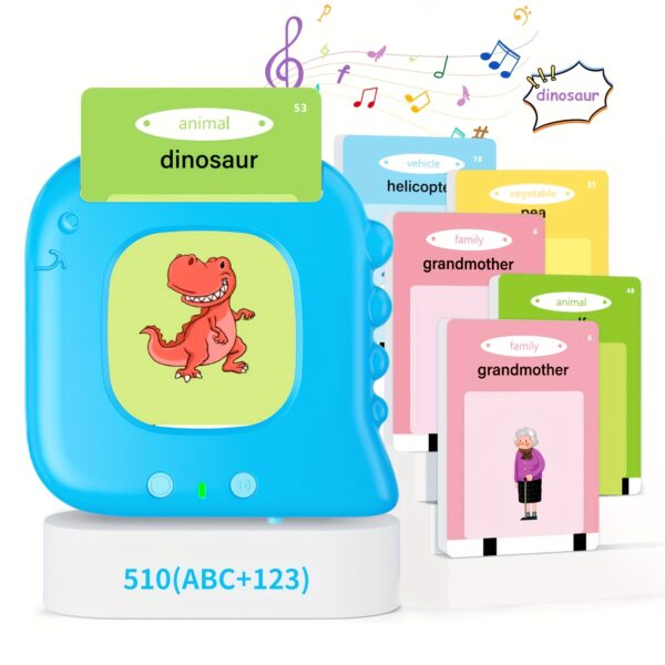 Talking Flash Cards for Toddlers Ages 3-6 – 224 Sight Words Educational Speech Toy – Pocket-Sized Learning Toy for Preschool & Kindergarten – Montessori-Inspired Gift for Boys & Girls - Image 13